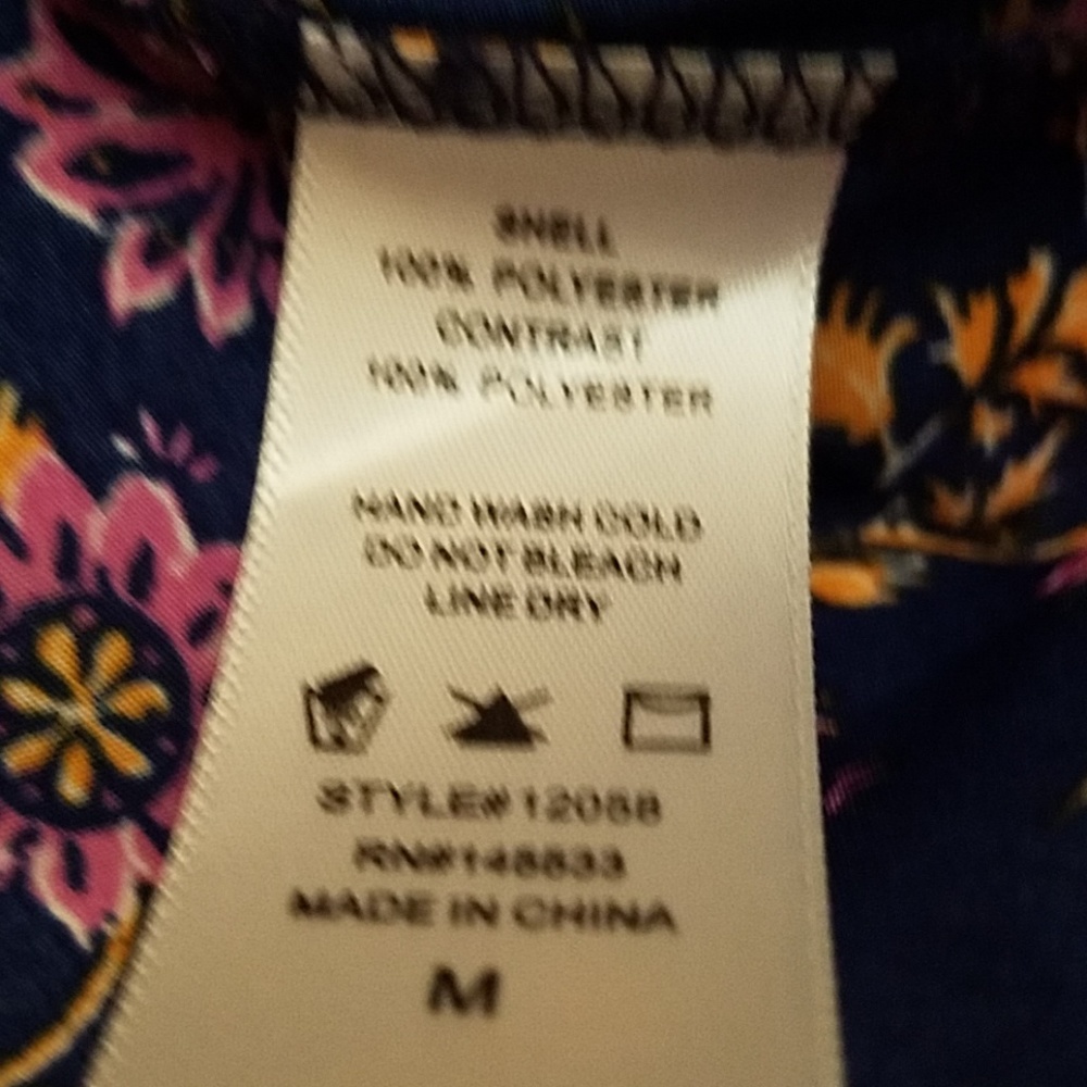 ANTHROPOLOGIE | W5 Concepts Floral Border Top NEW - Picture 6 of 8